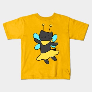 Bee Fairy Cat Kids T-Shirt